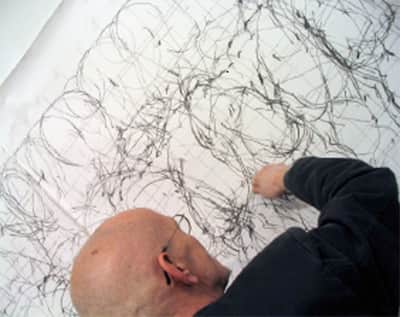 Alexander Sgonina bei der Arbeit